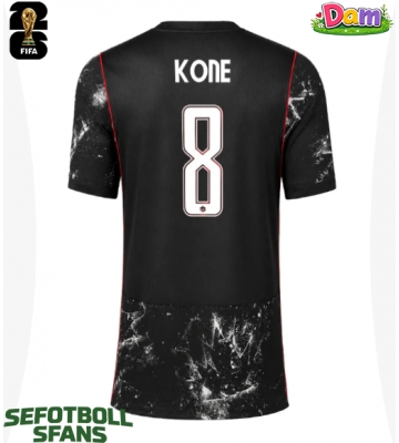 Kanada Ismael Kone #8 Bortatröja Kvinnor VM 2026 Kortärmad